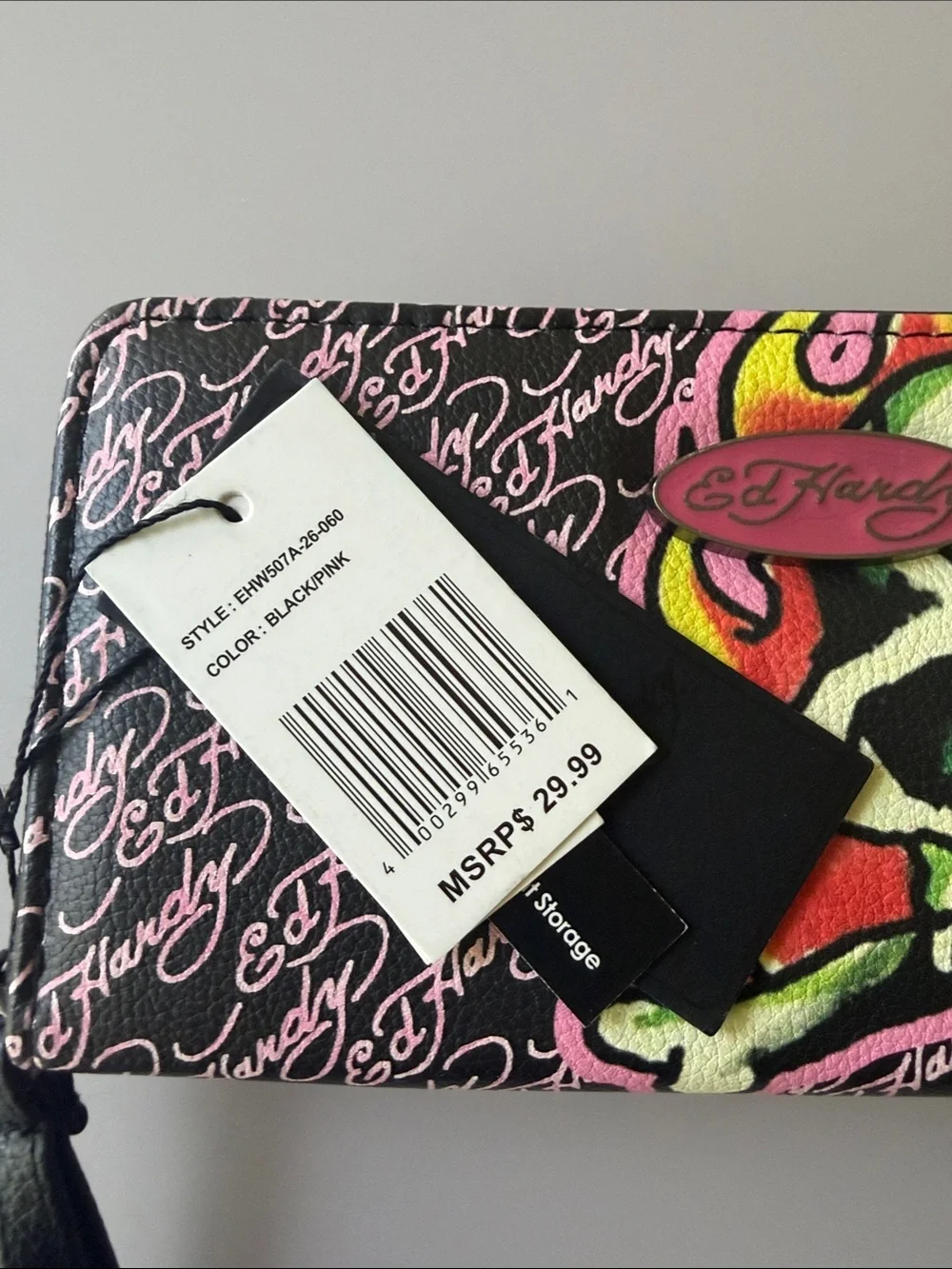 NWT Ed Hardy Wallet